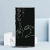 Middle Finger Soft Cover for Samsung Galaxy S25 Edge S26 S24 S23 Ultra Phone Case S22 S21 Plus S20 FE Print Pattern Shell Galaxy