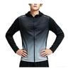 [Magicmode] Running Jacket, Men's Sports Jacket, Hooded, Pocketed, Full Zipper, Long Sleeve, Jumper, Quick Dry, Lightweight, Track and Field, Gym