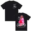 Singer Tini Stoessel Cupidos Album Graphic Tshirt for Men Fashion 2026 Spring7Summer Pure Cotton Printed Casual Top