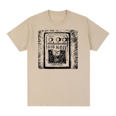 Big Muff Vintage T-shirt Cotton Guitar Pedal Effect Shoegaze Men T Shirt New Tee Tshirt Womens Tops