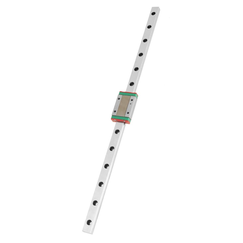 1pc MGN12H Miniature Linear Rail Guide 350mm Length 12mm Width   Slide Block