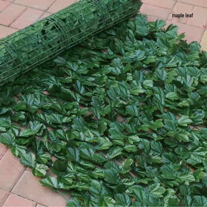 Artificial Green Ivy Rattan Fence for Balcony and Exterior Walls