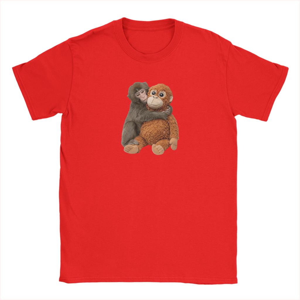 Unisex Monkey Punch T Shirt Hug 100 Cotton Clothing Vintage Short Sleeve Round Collar Tee Shirt Party TShirt