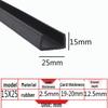 U-Shaped Rubber Anti-Collision Edge Strip for Glass Sealing
