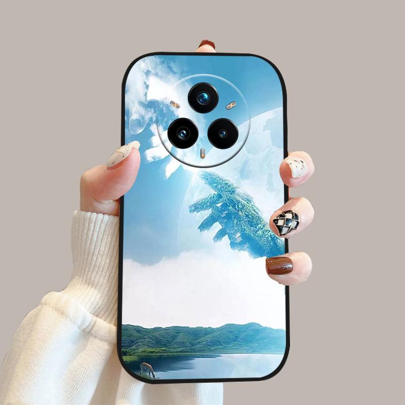 Fashion Case For Oppo Realme 14 Pro Soft Silicone TPU Phone Bumper Shells For Realme14 Pro Capa RMX5056 Protective Fundas Cover