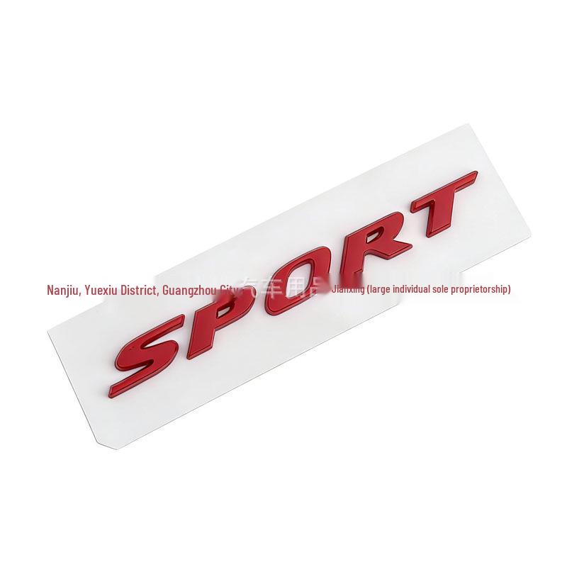 Honda CRV 10. Generation Civic Accord 2.0T SPORT Hinteres Kunststoffemblem Modifikation.