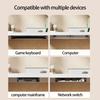 Laptop Mount Holder for Under Desk Stand Space Saving Easy Assembly for 11in to 17Inch Devices Bracket