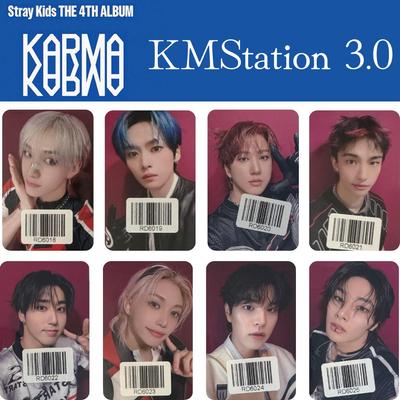 STRAY KIDS KARMA ALBUM KMS 3.0 KMStation POB OFFICIAL PHOTO CARD