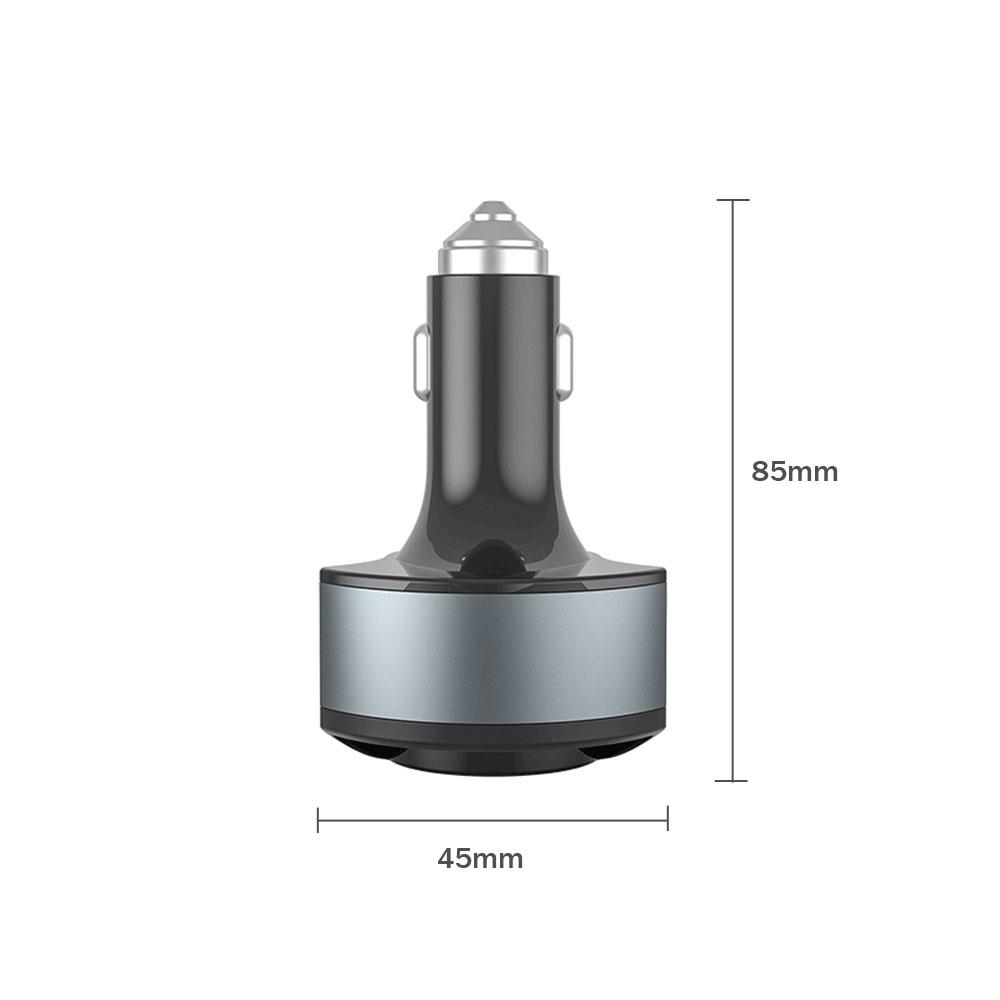 1 Stück Universelles Auto 4 in 1 USB Typ C Stecker Autoladegerät Auto Schnellladeadapter Auto Zigarettenanzünder Adapter Auto Innenzubehör