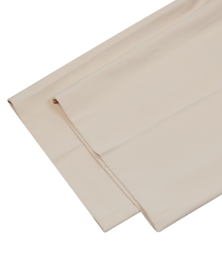 IRONYPORNO WHITELINE 86-Iro269 Monotone Parachute Wide Pants Ivory