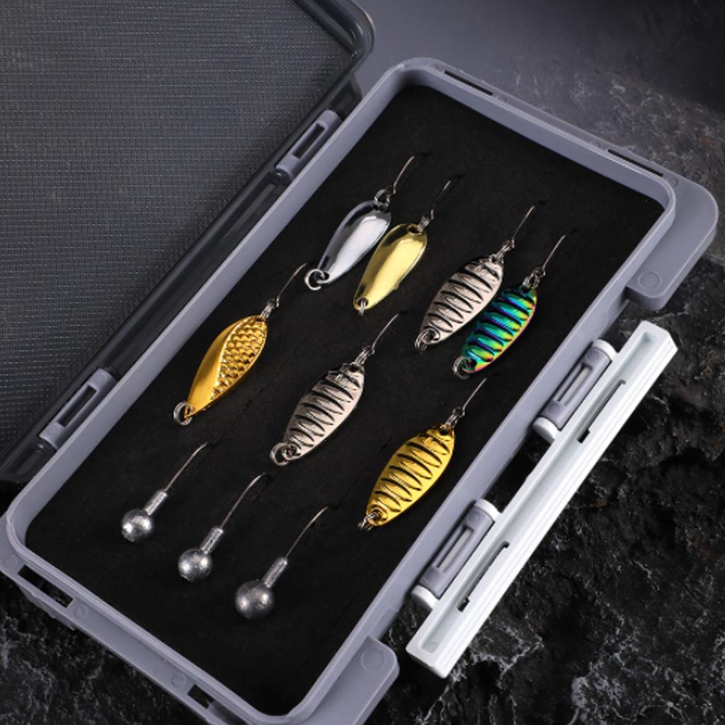Fishing Tackle Box Lure Storage Fly Box Spinner Box Waterproof Portable Organizer for Fishing Gear Accessories