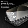 For iPhone 16 Pro Max Case Carbon Fiber Texture TPU Phone Cover Heat Dissipation