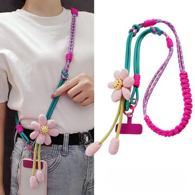Kreatives Cartoon-Handy-Universal-Lanyard, Crossbody, Langes Seil, Lanyard-Seil, Cartoon-Dekorativer Anhänger, Zubehör