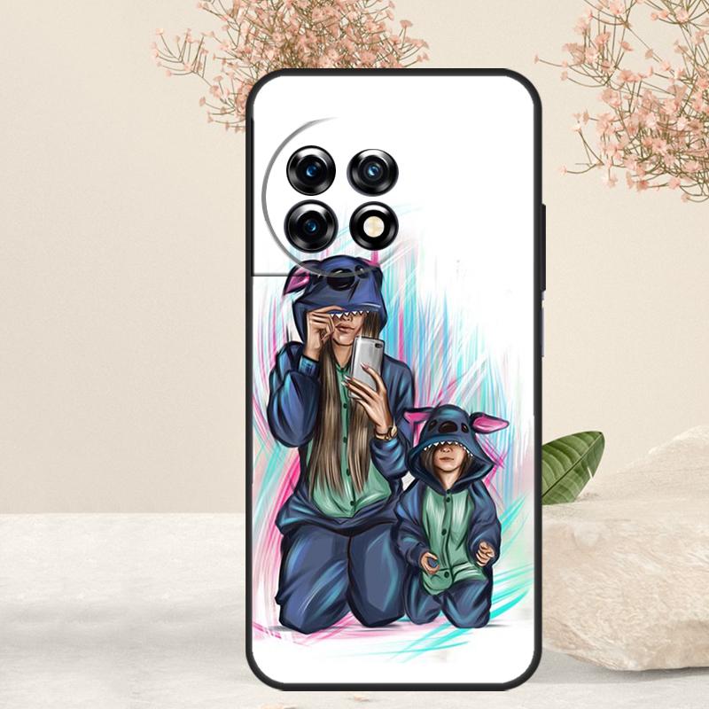 Super Mom Baby Girl Son Daughter Case For OnePlus 15 R 13T 13 13R 12 12R 11 10R 10T 10 Pro Nord 5 CE 4 2 3 Lite N20 N30 Cover