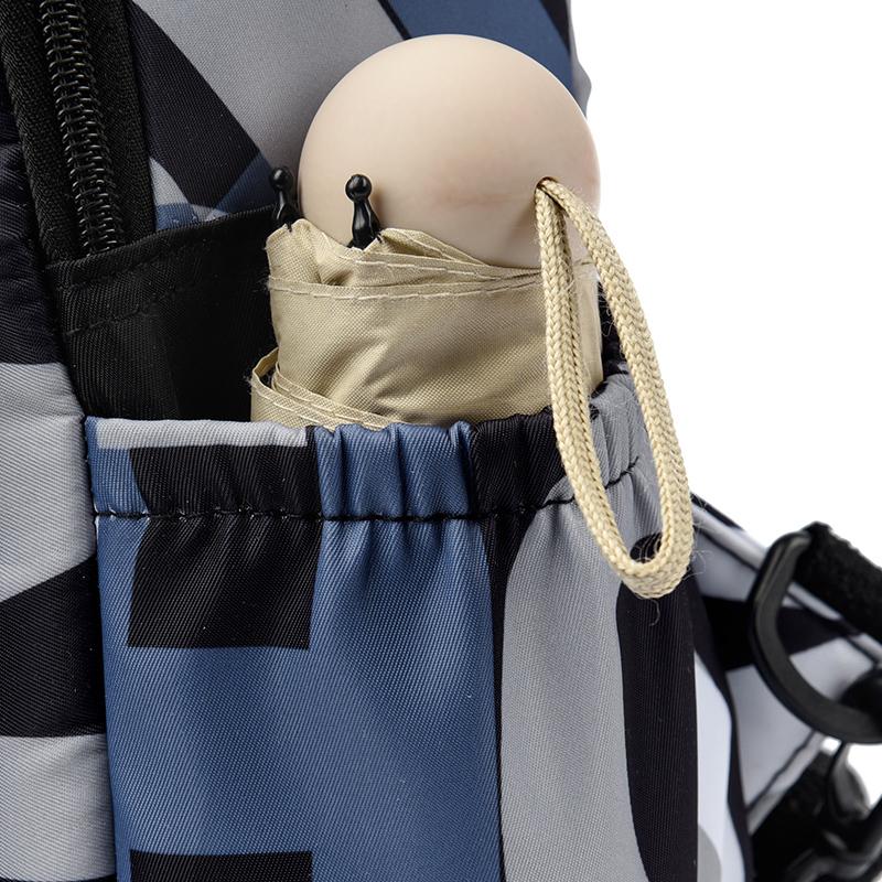 Printed Backpack Women's Lightweight Chest Bag Water-repellent Travel Backpack