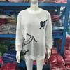 Y2K American High Street Casual Cupid Archery Jacquard Knit Sweater for Men and Women