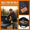 Large Capacity Wide Mouth Tool Bag Waterproof Gear Storage Bag Durable Camping Tool Bag  Camping