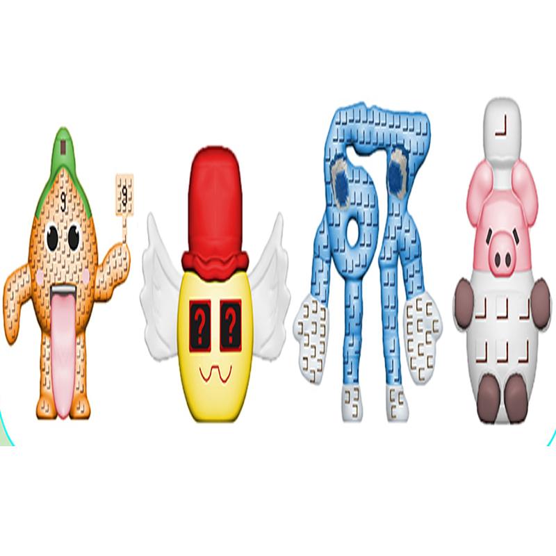 NEW Game Steal a Brainrot 8pcs Figure Sammy Jandel Esok Sekolah Strawberry Elephant Cute Sammy Jandel Fans