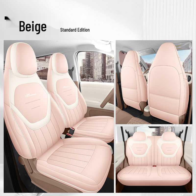 Wuling Bingo Pro Full Coverage Leather Car Seat Cover - All-Season Cushion