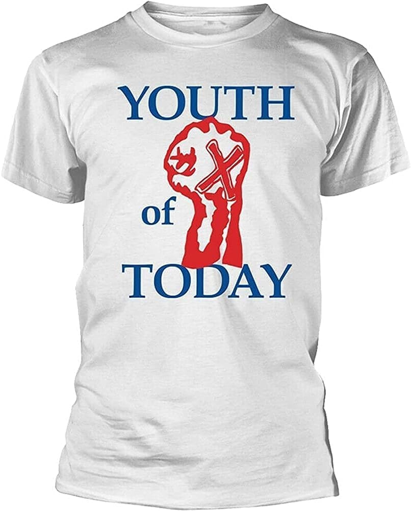 Youth of Today Fist Cotton Men T Shirt 4XL белый