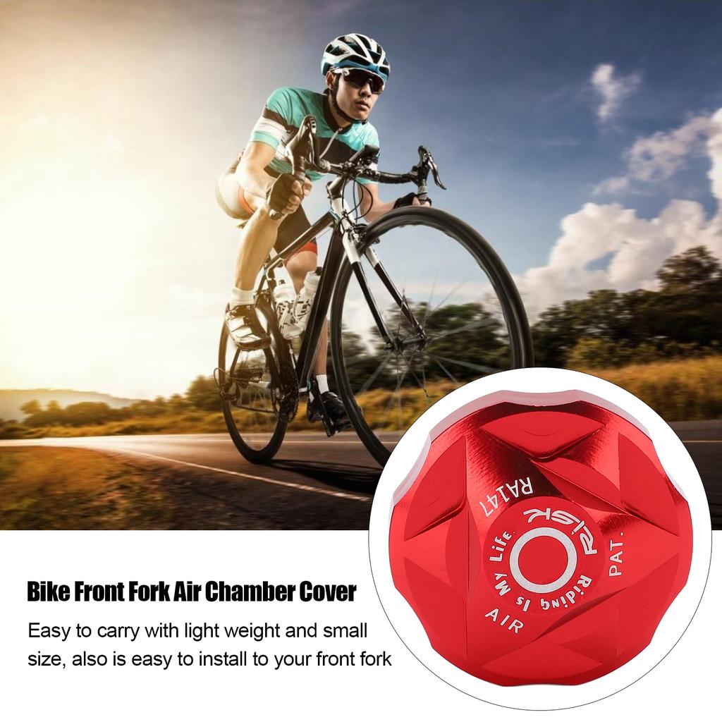Bicycle Valve Air Chamber Cover Suspension Fork Valve Covers Made Of High Strength Aluminum Alloy/Hardness/Durability