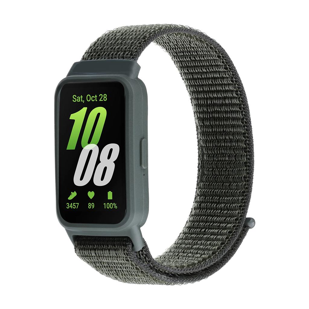Case+Nylon Loop for Samsung Galaxy Fit 3 Strap Accessories Breathable Adjustable Replacement Correa Bracelet Galaxy Fit3 Band