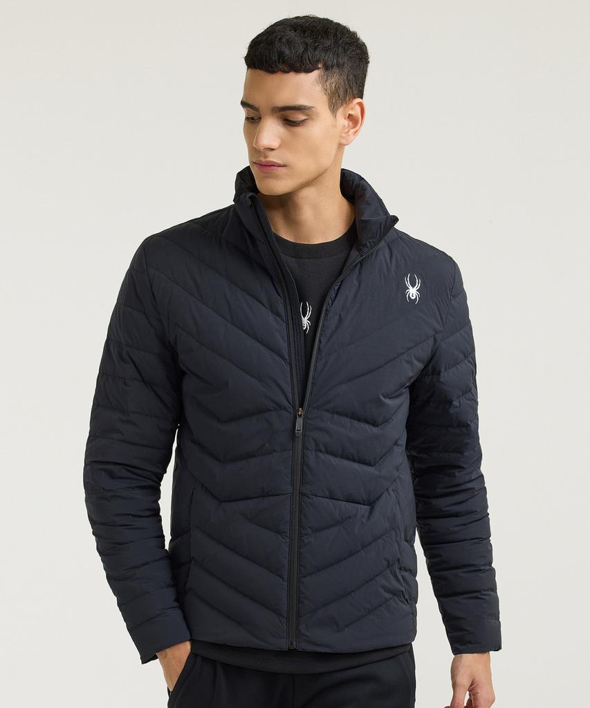 Spyder Unisex Eurosport Lightweight Down Jacket Sphwcndj223Ublk