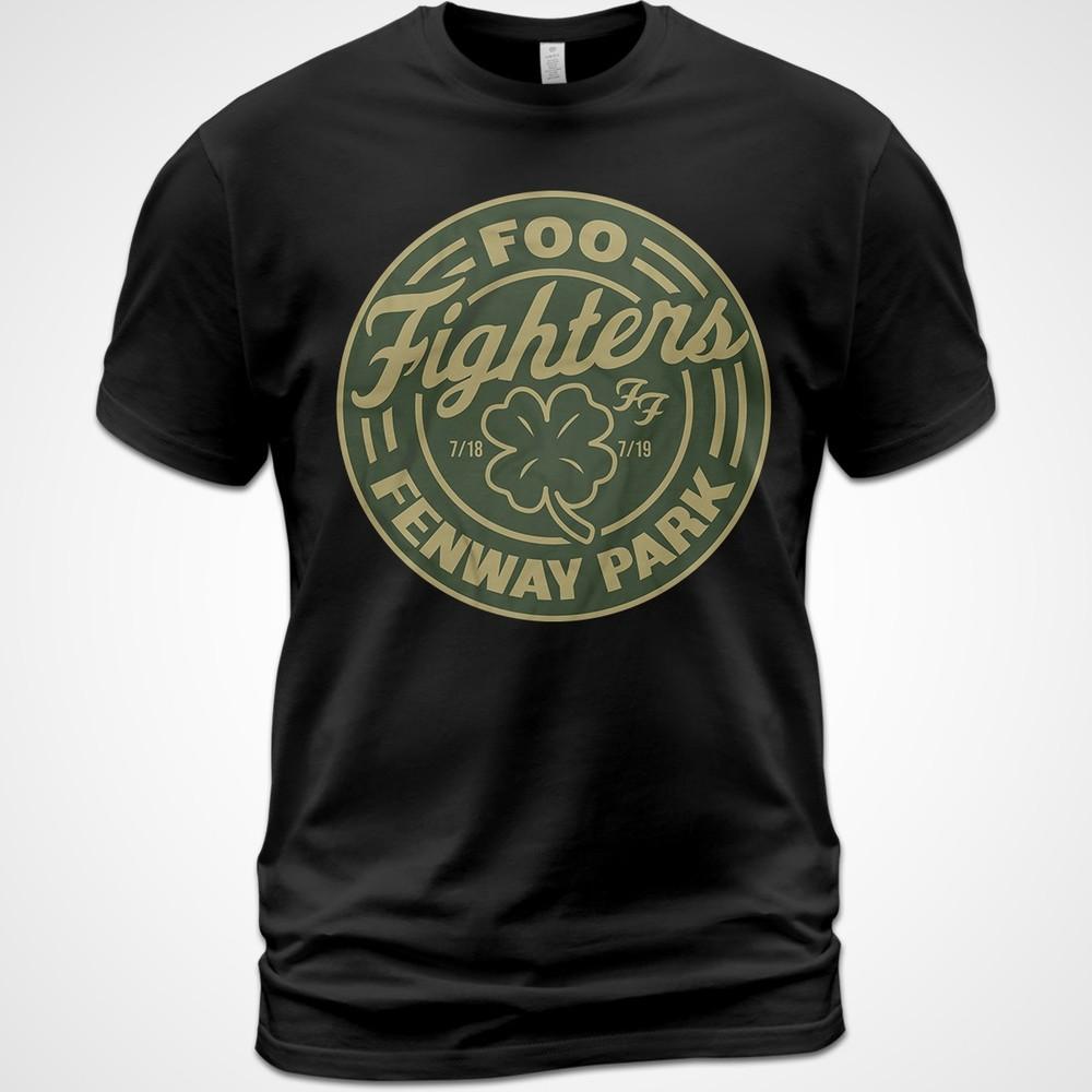 

Хлопковая футболка Foo Fighters Fenway Park Альбомная футболка Дейв Грол Крис Шифлетт Унисекс футболка S