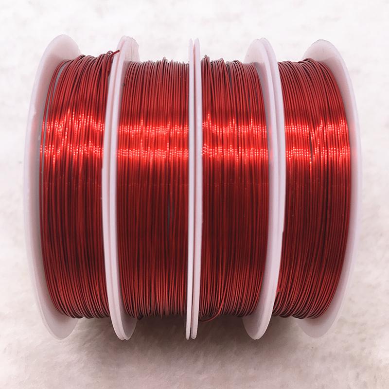 New 0.3/0.4mm Colorful Copper Wires Beading Wire for Jewelry Making DIY Handmade Accessories