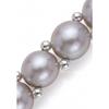 Bracelet - PEARLS &amp; COLORS - Pearls &amp; Colors - Perle d'eau douce 3-4 mm - Perle grise - Argent 925