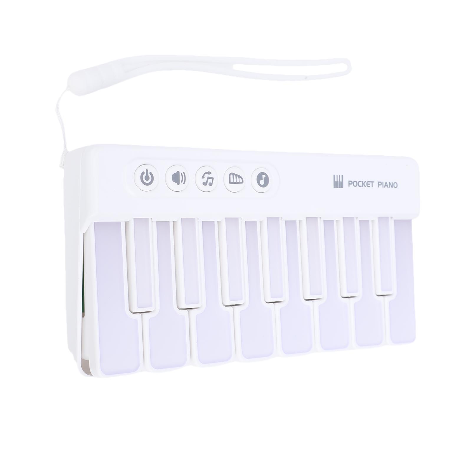 

Light Up Piano Keyboard Toy Music Interactive Toddler Musical Toy Battery Powered for 3 to 8 Years Old Kids
