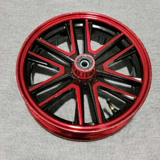 Sunra Hawk and Ghost Fire Electric Vehicle Front & Rear 10-Spoke Steel Disc Brake Wheels