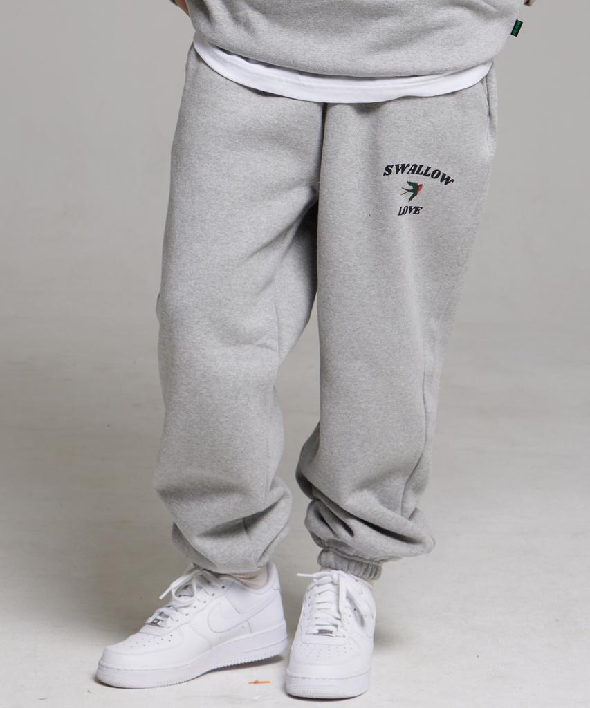 CREAM SODA LAB Swallow Love Training Jogger Pants Gray