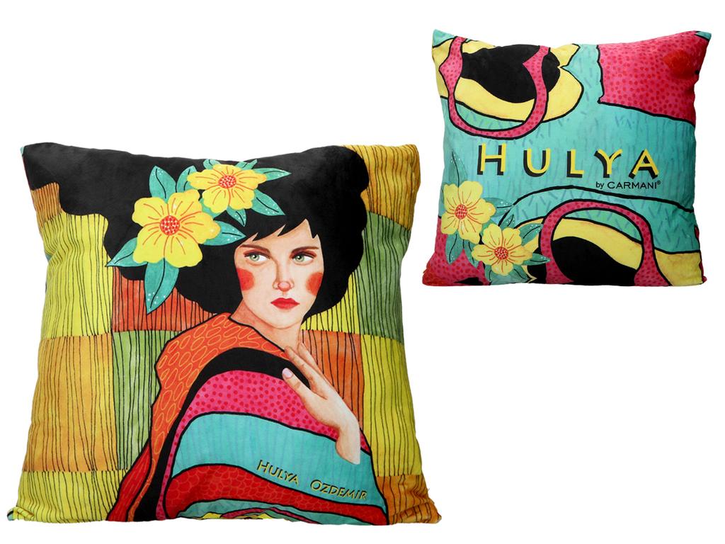 Pillow With Filling Hulya Ozdemir Tell Me Pillowcase With Zipper Art