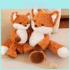 Running Fox Stuffed Animal Plush Toy With Pp Cotton Filling For Childrens Gift