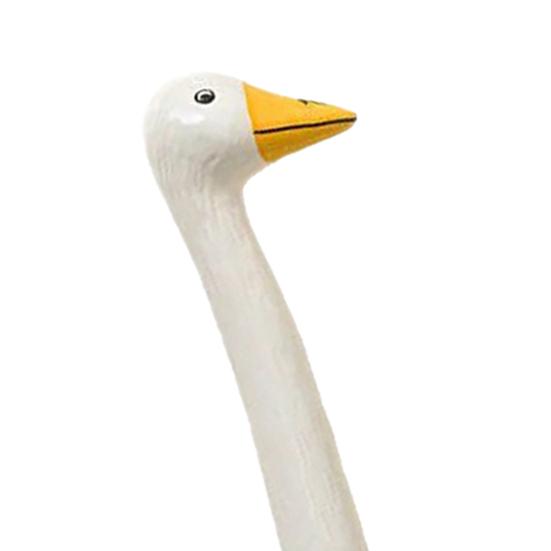 Porch Goose Statue Funny Goose Resin Decorative Garden Stake for Outdoor Lawn Yard Patio Garden Beds Planters Decor Gifts for Gardeners