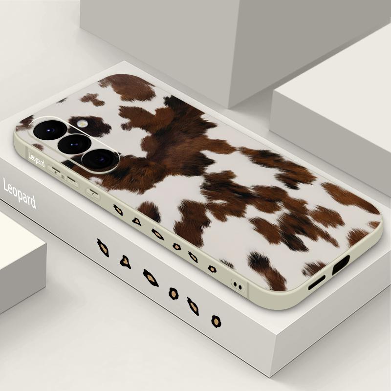 Leopardenmuster Hülle Für Samsung Galaxy S26 S25 Ultra S24 S23 S22 Plus S21 FE A15 A16 A17 A35 A36 A54 A55 A56 5G Weiche Hülle