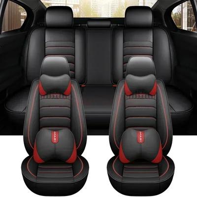 Universal Car Seat Cover for CITROEN All Models C4 Picasso C3 C5 C6 DS4 DS5 DS6 DS7 Car Accessories Pu Leather