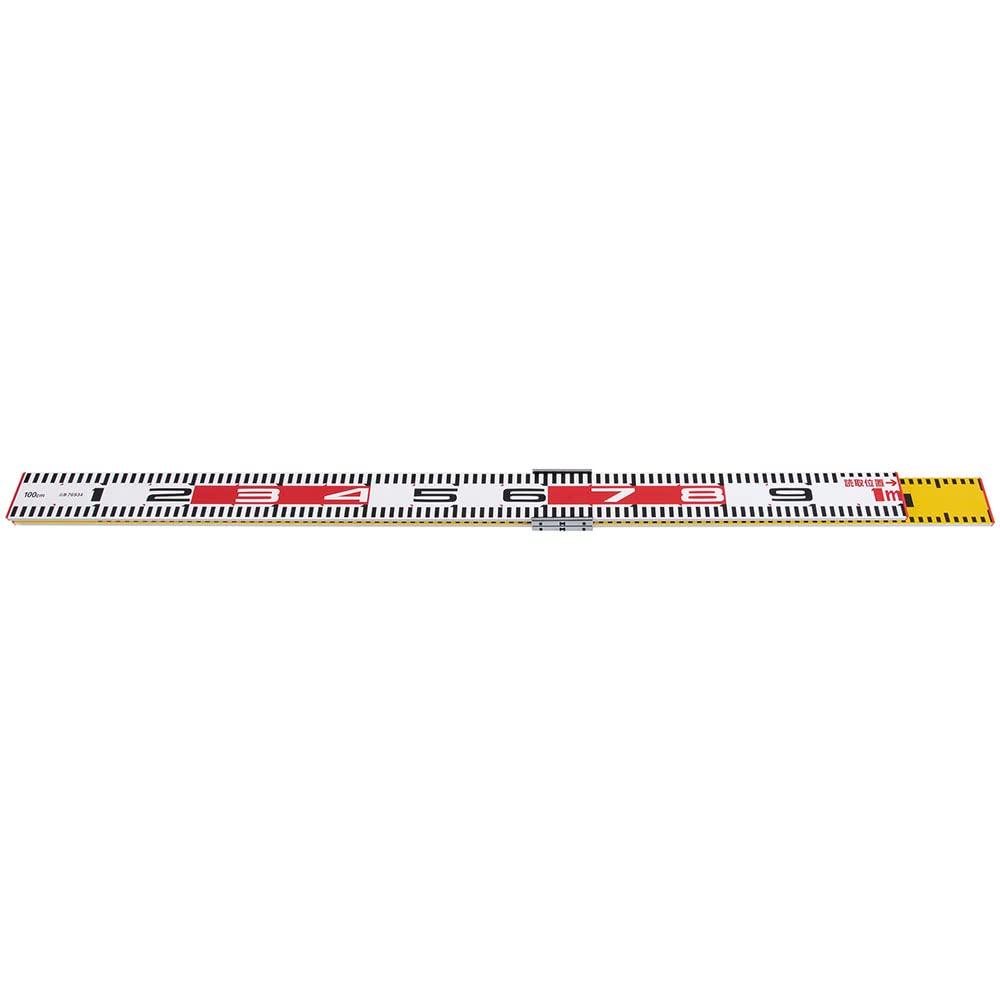 

Shinwa Sokutei 1 x width 74197 Multi-purpose staff, aluminum, 1.1m, 60mm, белый