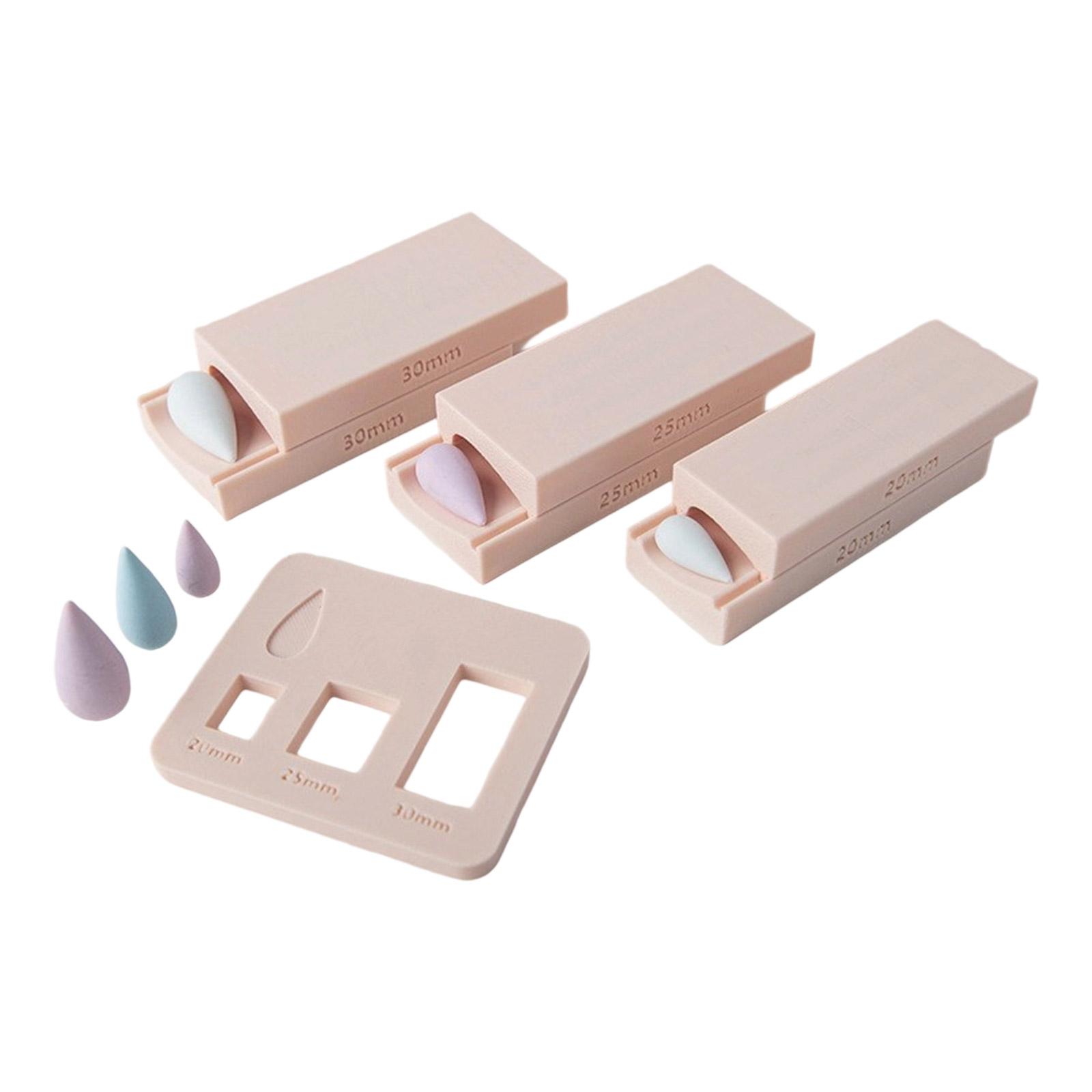 

Plastic Clay Water Drop Bead Crafting Mold Pendant Moulds 3 Sizes Jewelry Design Tool Handmade Jewelry Accessories абрикосовый