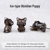 Black Obsidian Nine-Tailed Fox & Animal Charm DIY Bracelet Accessories