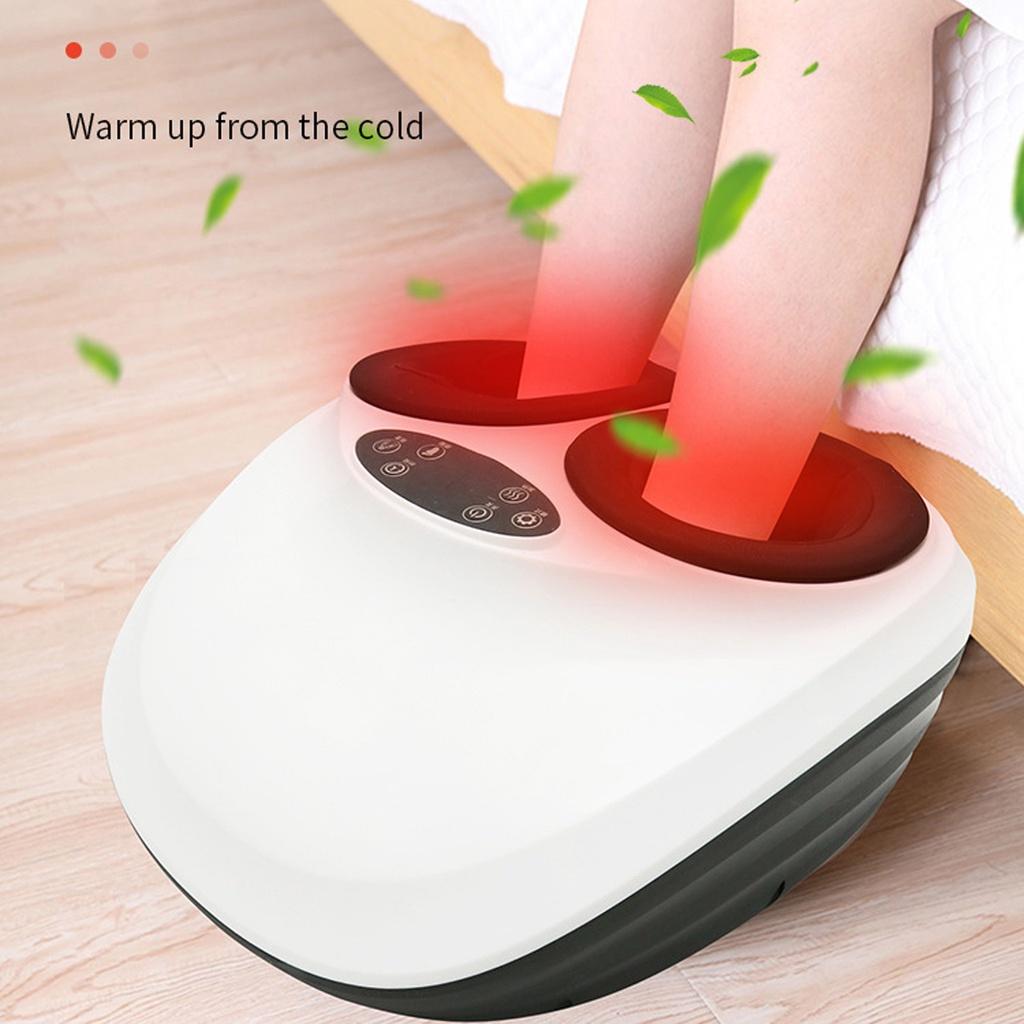 4D Shiatsu Kneading Air Pressure Foot Massager Infrared Heating Electric Foot Massage Care Machine Health Care Foot Massage Tool 48W