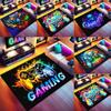 Colorful Game Carpet Boy and Girl Bedroom Gifts Living Room Bedroom, Game Player Home Decor, Teen Room Decor Rug E-sports Room