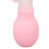 Infant Nasal Aspirator Nose Cleansing Soft Silicone Tip Manual Baby Nose Sucker with Tweezers