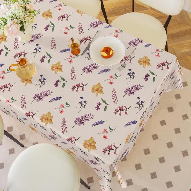 ZISIZ Yarn Cloth Wash-Free Tablecloth