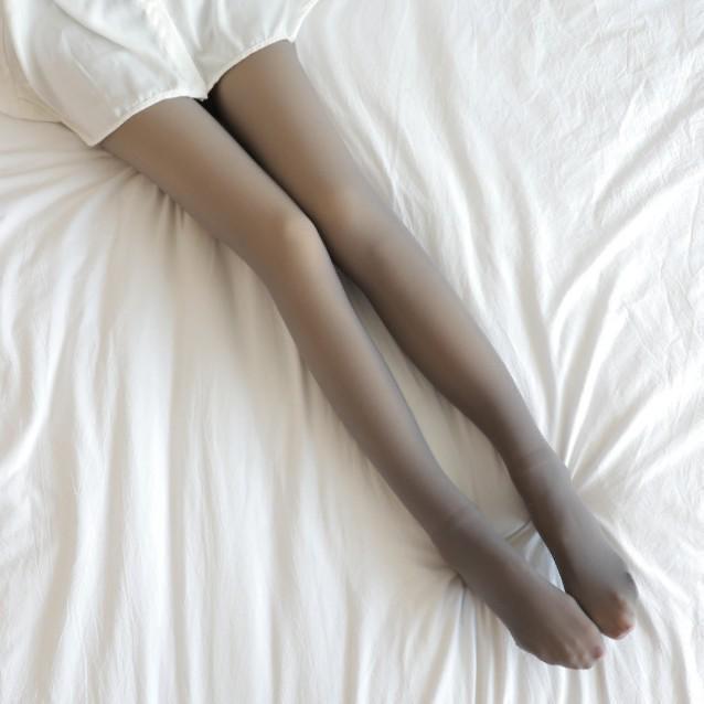 Thicken Tights For Women Winter Thermal Fleece Lined Pantyhose Plus Size High Waist Sexy Translucent Slim Thermal Leggings Women