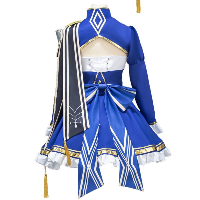 Saber Cosplay Costume, Honkai Star Rail Fate linkage Anime Game Outfit