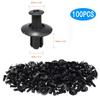 Car Buckle 8mm Hole Plastic Rivets Fixed Buckle Fastener Expansion Screw Auto Vehicle Door Trim Panel Retainer Fastener Clips