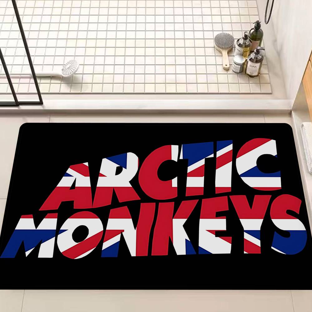 Indie Rock Band A-Arctic M-Monkeys Floor Mat Rectangle Anti-slip Home Soft Badmat Front Door Indoor Outdoor Mat Hotel Decor Mat