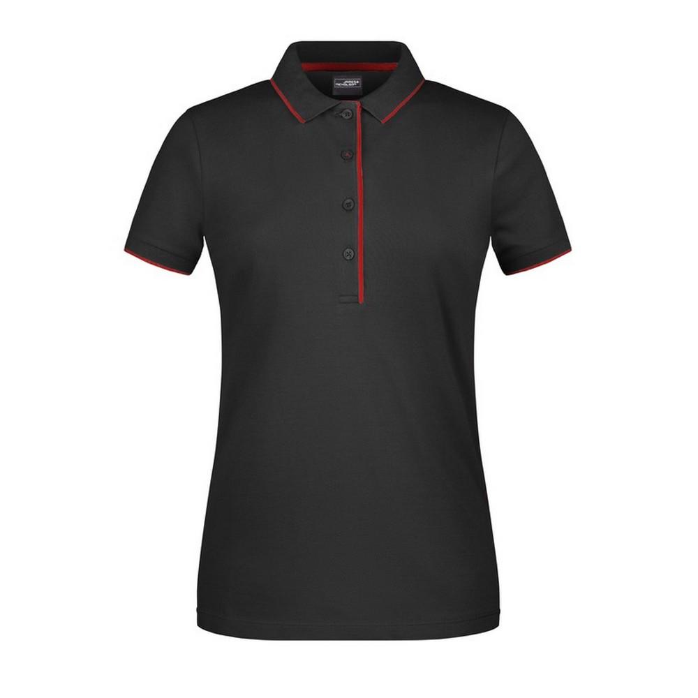 James and Nicholson Womens/Ladies Stripe Polo Shirt